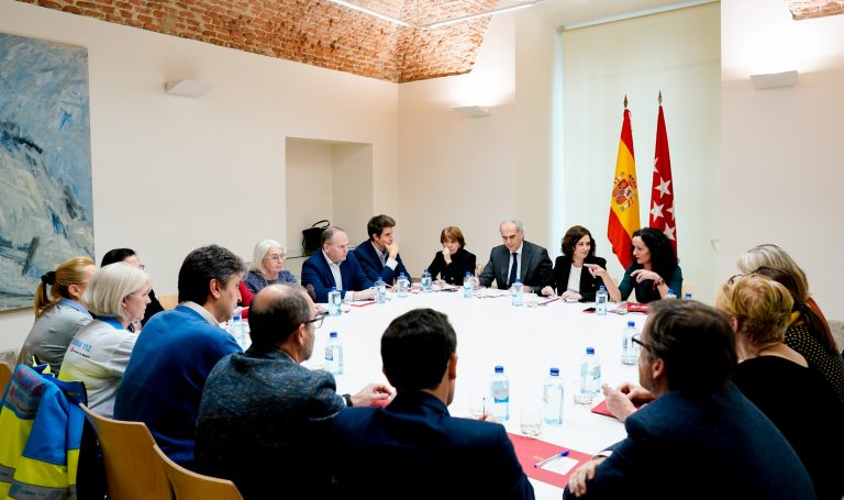 Díaz Ayuso se reúne con el Comité de Expertos del Nuevo Coronavirus de la Comunidad de Madrid