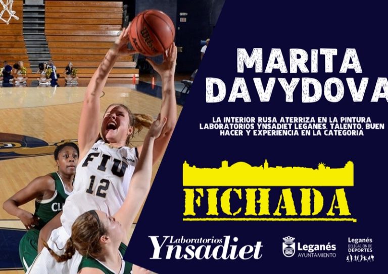 Baloncesto | Marita Davydova firma por Ynsadiet Leganés hasta junio