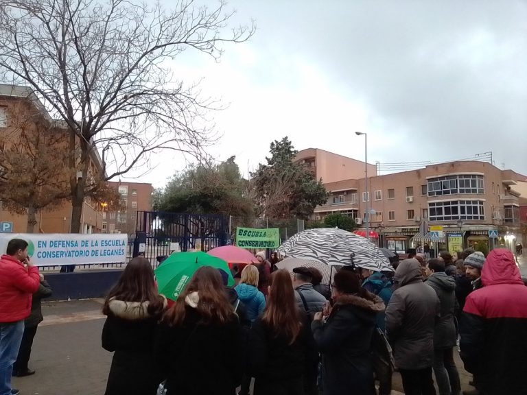 El Conservatorio de Leganés se manifiesta de nuevo por la dignidad de la Escuela de Música