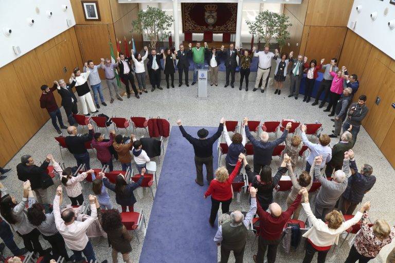 El alcalde recuerda los estrechos lazos de Andalucía y Leganés