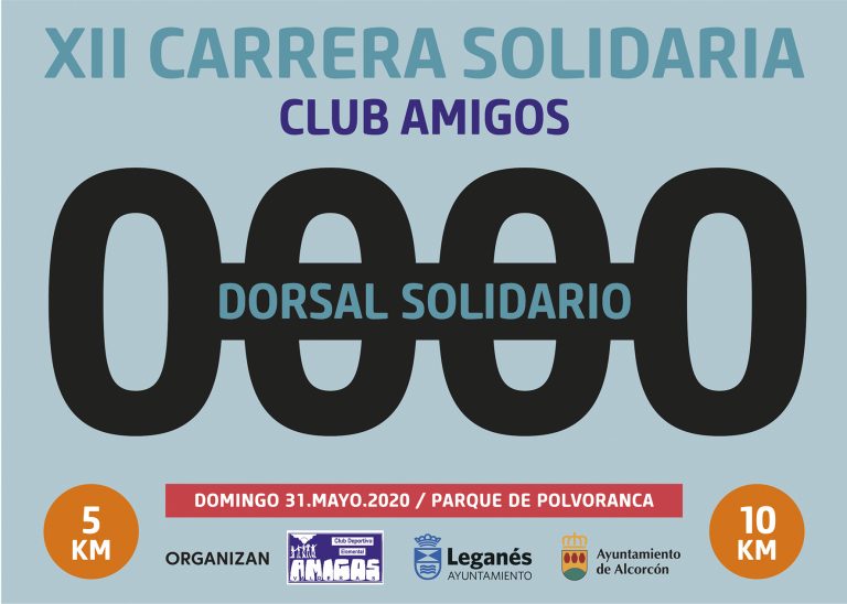 El Club Amigos de Alcorcón organiza su XII Carrera Solidaria en el Parque Polvoranca