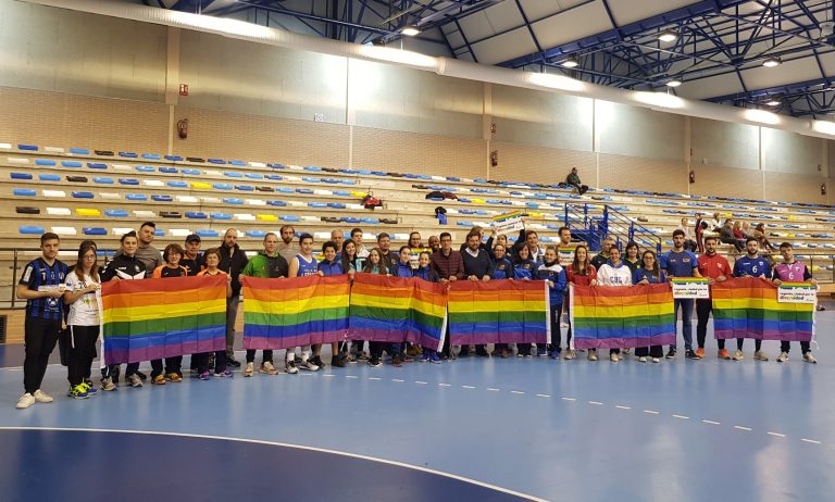 Los clubes de Leganés unidos en el Día contra la LGTBIfobia en el deporte