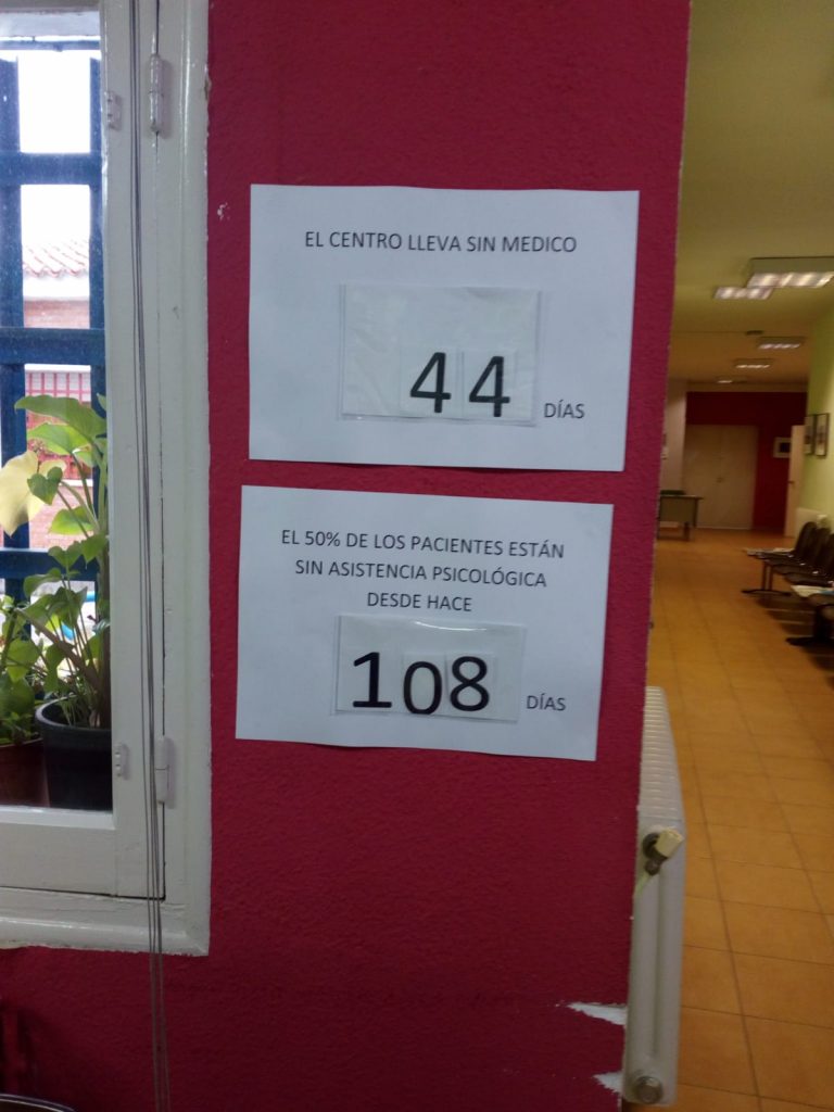 El CAID ‘atiende’ a 460 usuarios sin médico ni personal suficiente