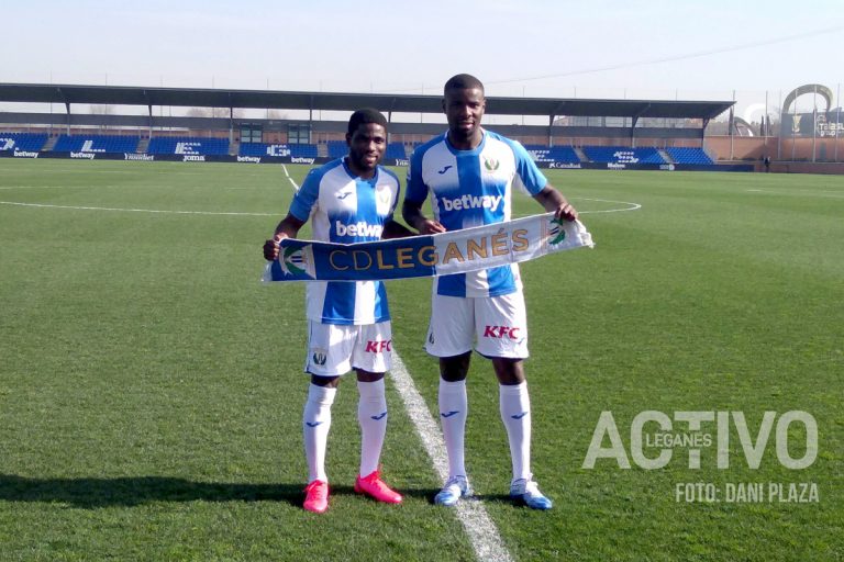 Fútbol | Assalé y Amadou, presentados en sociedad con el Leganés