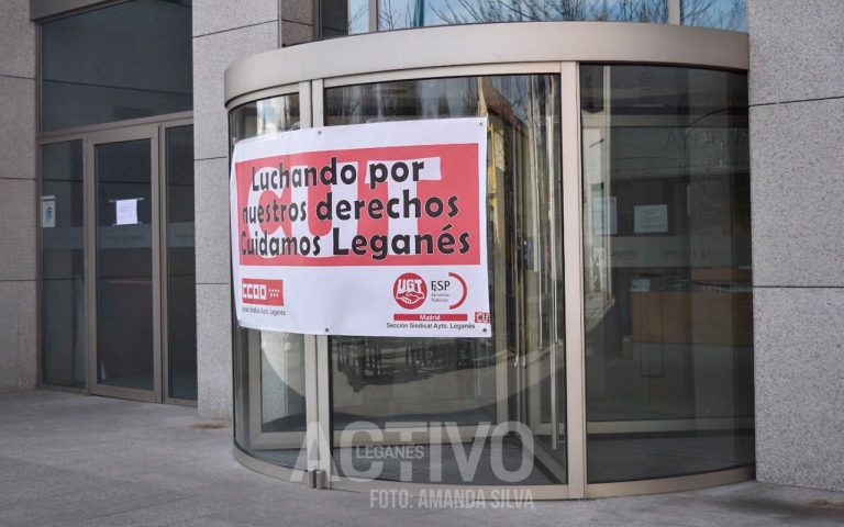 El alcalde Leganés asegura que las reivindicaciones de los sindicatos tienen «difícil encaje legal»