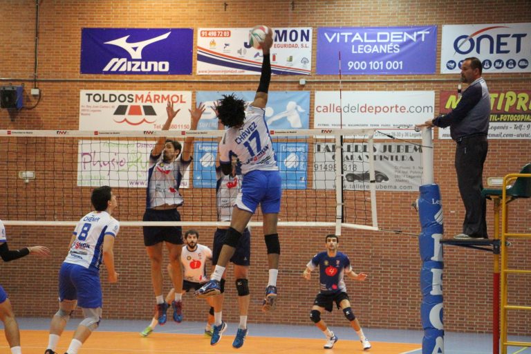 VOLEIBOL | Los chicos del Leganés imponen su ley