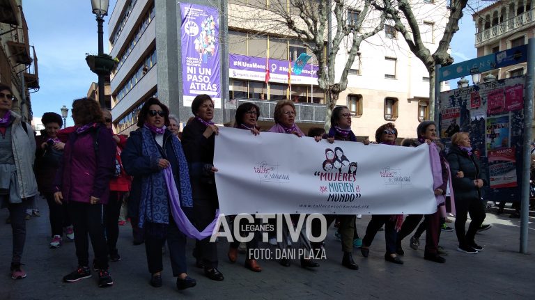 Leganés acude a su marcha feminista el 9 de marzo