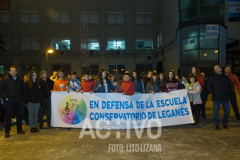 La Delegación de Cultura convoca urgentemente a la Comunidad de Madrid a reunirse con el AMPA del Conservatorio Manuel Rodríguez Sales de Leganés