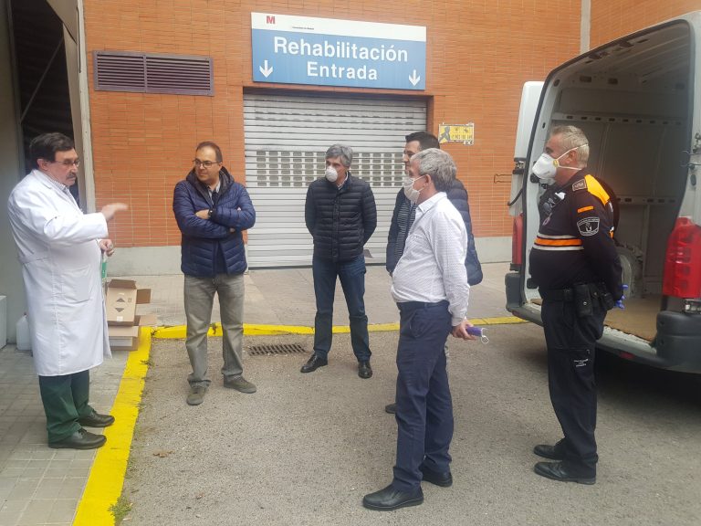 El Ayuntamiento compra 20.000 mascarillas quirúrgicas para el Hospital Severo Ochoa de Leganés