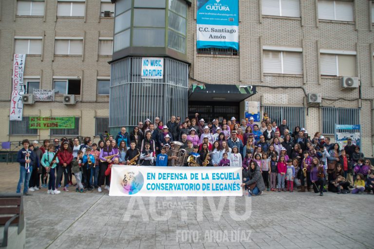 Paradas las nuevas matriculaciones de la Escuela-Conservatorio de Leganés