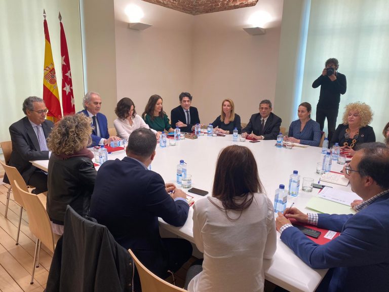 Alcaldes de la Comunidad de Madrid se reúnen con presidencia para consensuar medidas por el coronavirus