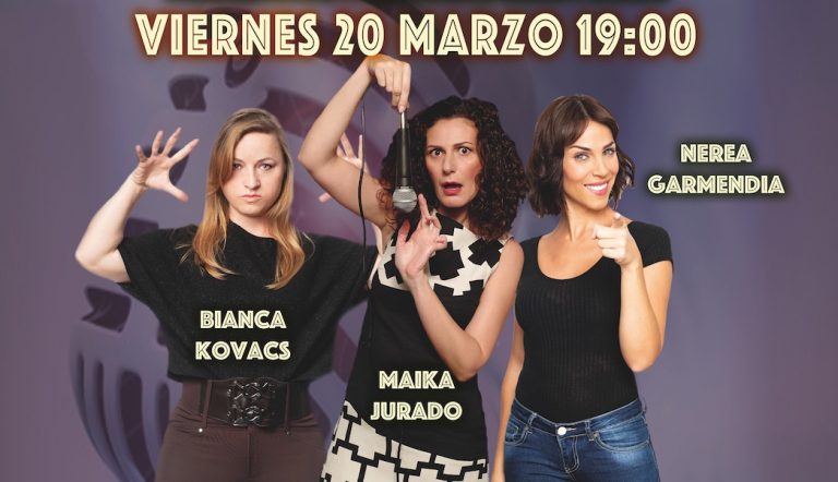 Maika Jurado, Bianca Kovacs y Nerea Garmendia hacen humor en Leganés en apoyo a pacientes de Alzheimer