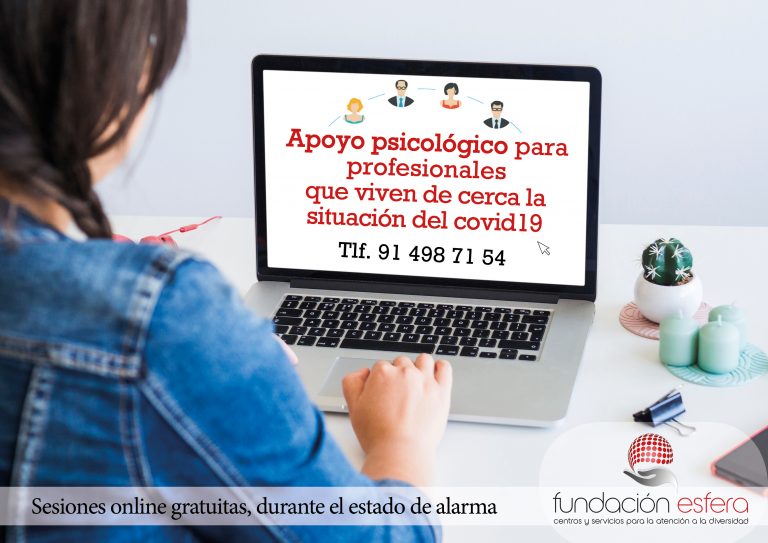 Fundación Esfera ofrece apoyo psicológico a profesionales que viven de cerca la situación del COVID19