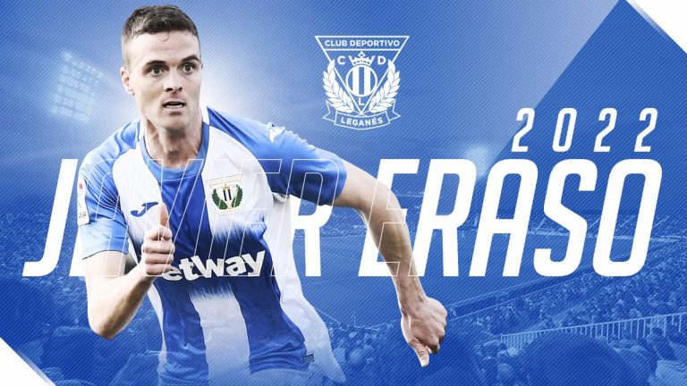 Fútbol | Eraso renueva con el Leganés hasta 2022