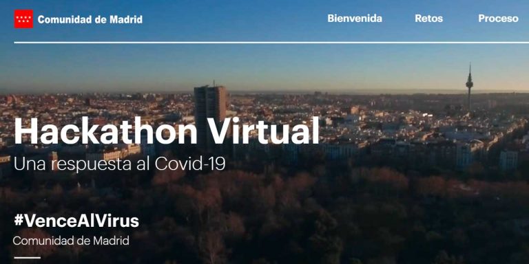 La Comunidad de Madrid inicia el hackathon #VenceAlVirus con casi 600 proyectos