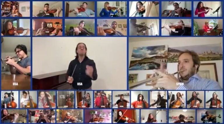 La Escuela-Conservatorio de Leganés participa en un concierto internacional online