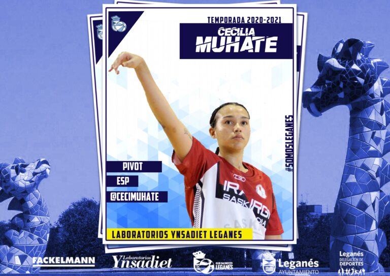 Baloncesto | El Club Ynsadiet Leganés ficha a Cecilia Muhate que regresa a Madrid