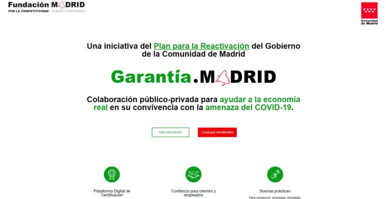 Empresas de Leganés solicitan el sello Garantía Madrid de buenas prácticas frente al coronavirus