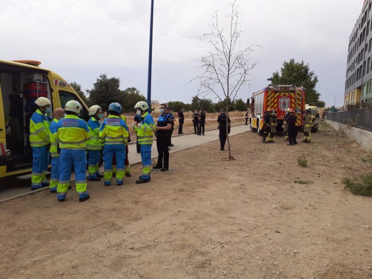 Fallece un hombre de 77 años en un incendio en Leganés