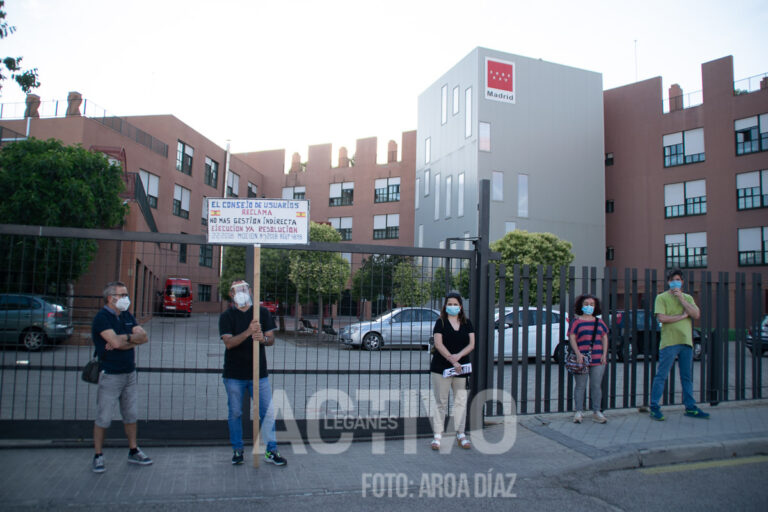 La caótica situación de la residencia Parque de los Frailes