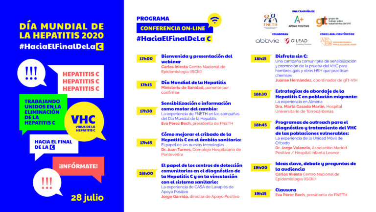 “Hacia el final de la C”, campaña para promover el diagnóstico precoz de la Hepatitis C