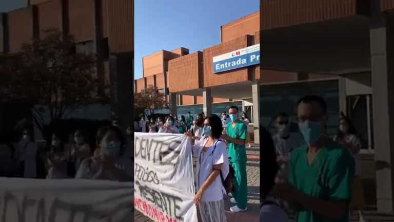 Los médicos residentes del Hospital Severo Ochoa se unen a la #HuelgaMIR