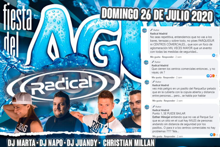 La organización de la ‘Fiesta del Agua’ ve más peligros en centros comerciales mientras piden la cancelación del evento