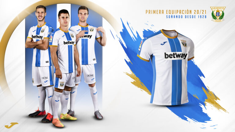 Así es la primera equipación del CD Leganés para el curso 2020/2021