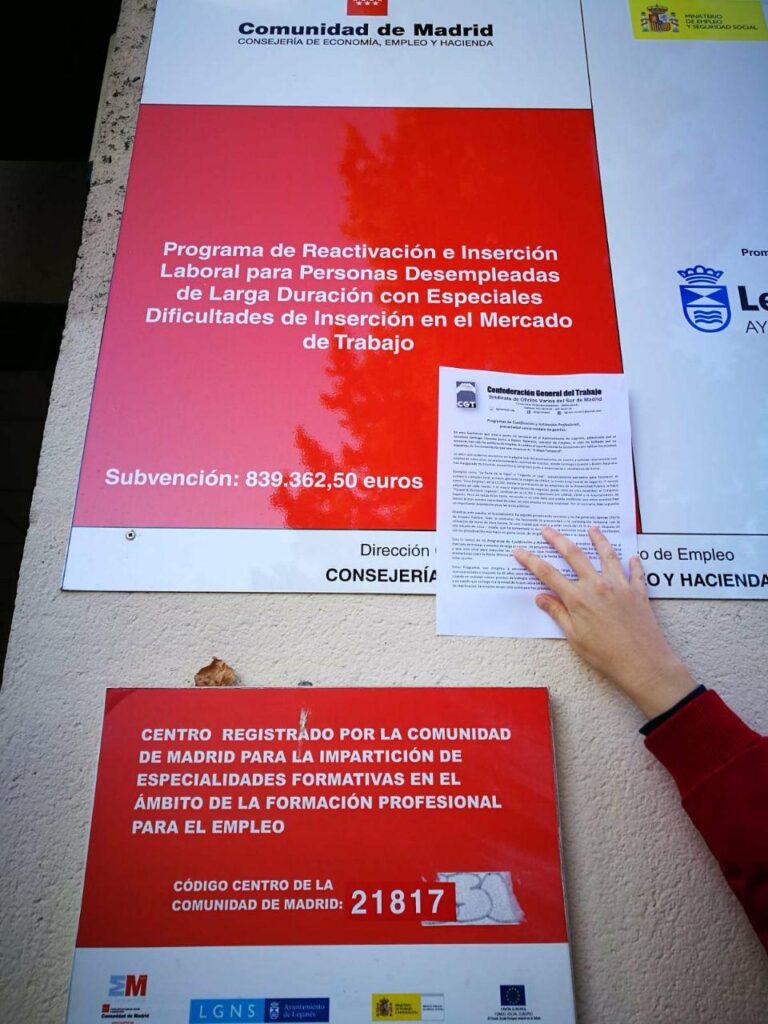 El TSJM encuentra fraude en la contratación Programas de Reactivación e Inserción Laboral del Ayuntamiento