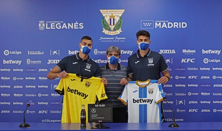 Fútbol | Luis Perea y Diego Conde, «ambiciosos» pero cautos en su llegada al Leganés
