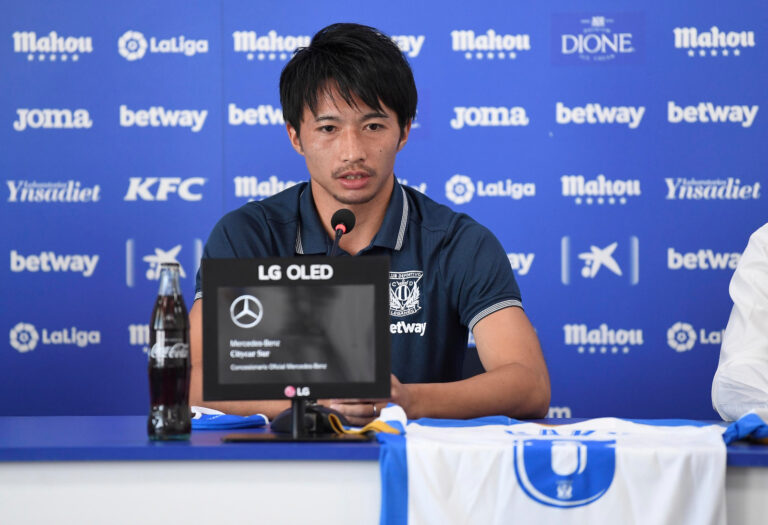 Fútbol | Gaku Shibasaki: «Martí fue muy importante para venir a Leganés»