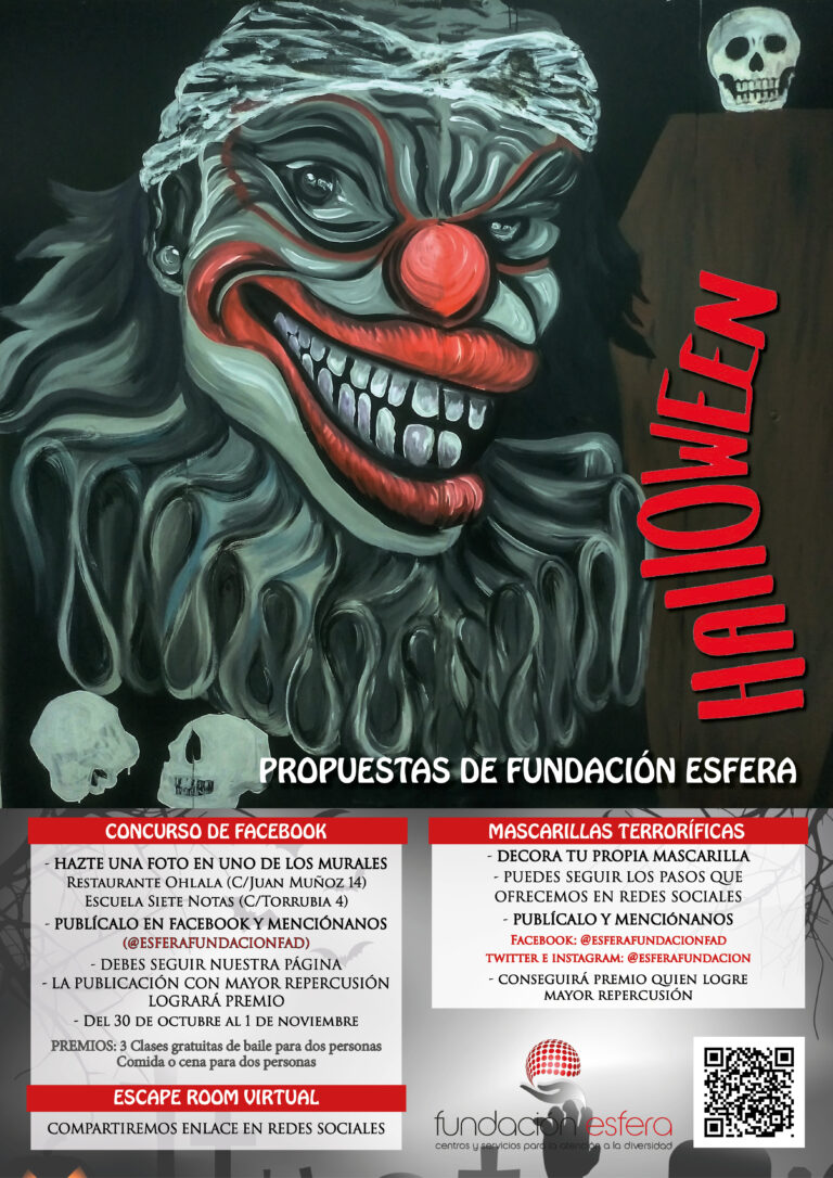 Fundación Esfera propone varias alternativas para un Halloween virtual
