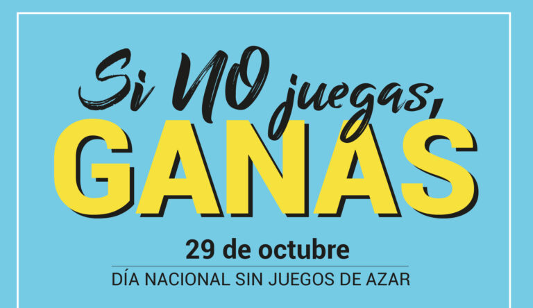 Leganés se suma al Día Nacional sin Juegos de Azar con #SiNoJuegasGanas