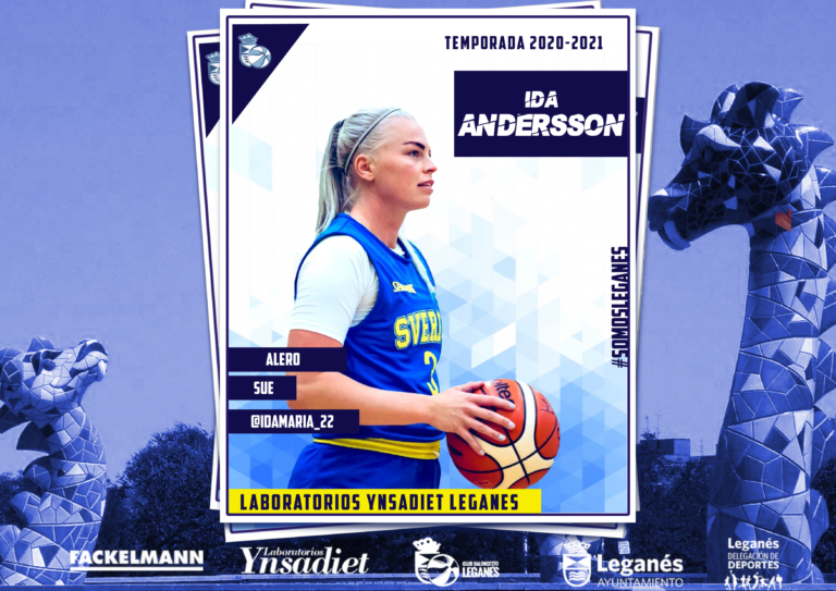 Baloncesto | Ida Andersson, último fichaje del Club Ynsadiet Leganés