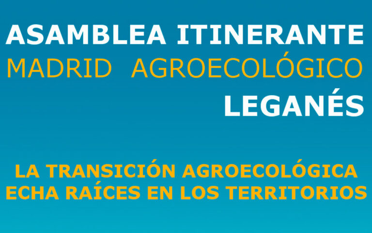 La transición agroecológica a debate en Leganés con Madrid Ecológico