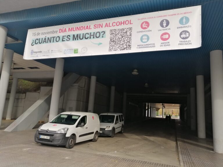 Leganés lanza la campaña ‘Alcohol, ¿cuánto es mucho?’ para sensibilizar y alertar de los peligros de su consumo