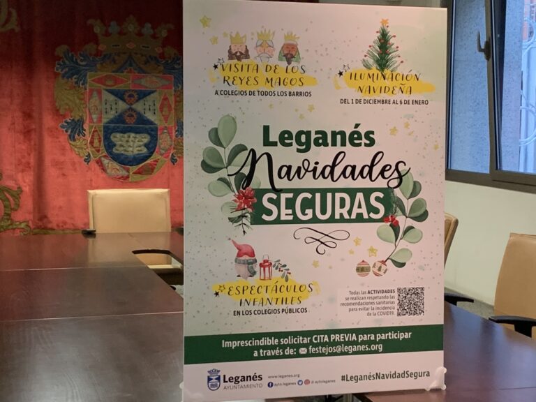 Los Reyes Magos visitarán los colegios de Leganés