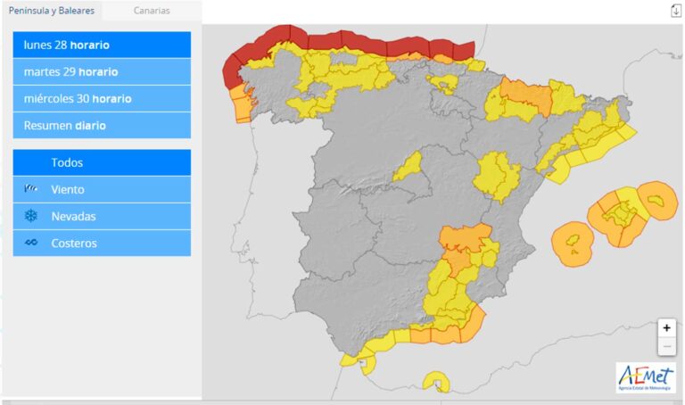 Vientos de hasta 36 kilómetros hora azotarán Leganés durante la jornada del lunes