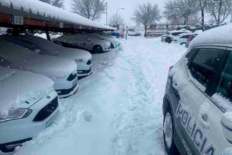 Sindicatos de Policía Local critican la falta de previsión ante la nevada