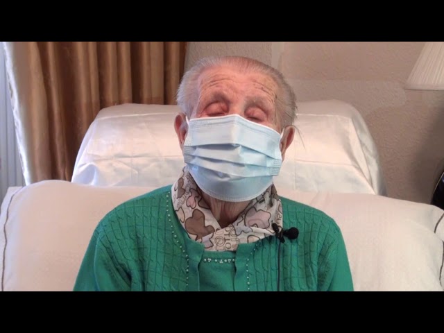 «Aunque sea malo, se puede pasar»: el testimonio de una vecina de 98 años que ha superado la COVID