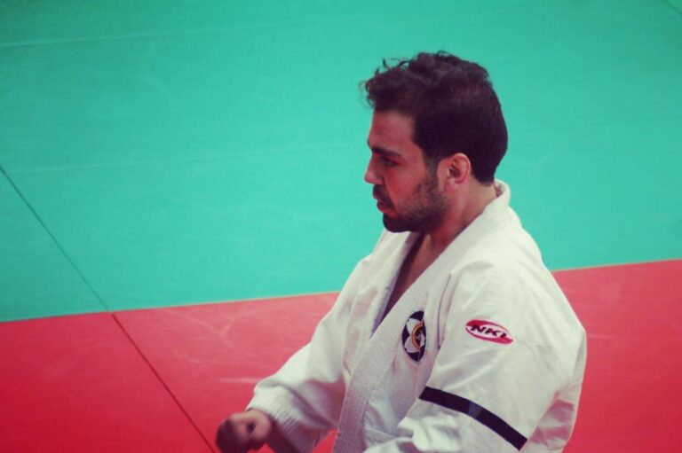 Subcampeón europeo de Jiu-Jitsu llama a usar la mascarilla durante el ejercicio