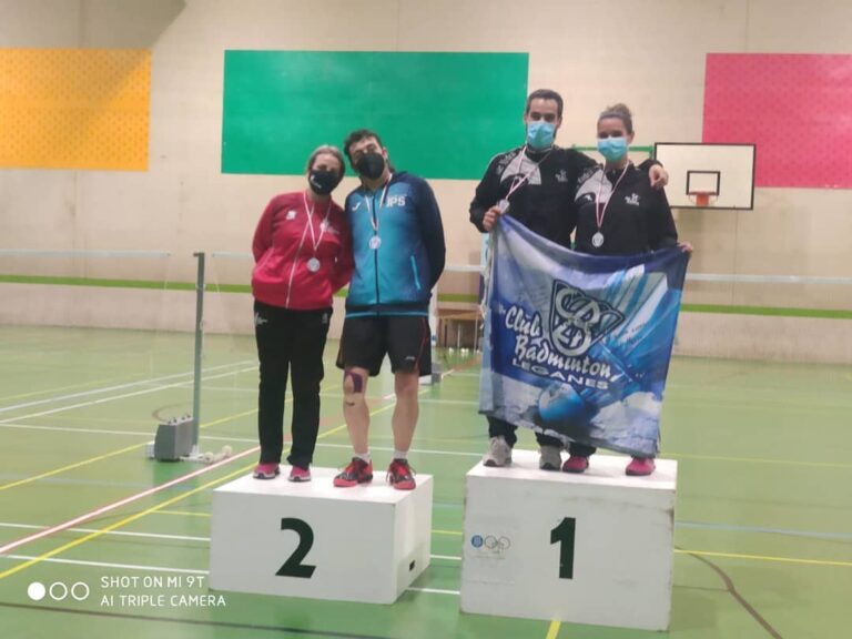 Bádminton | El Bádminton Leganés trae tres oros del TTR de Medina del Campo