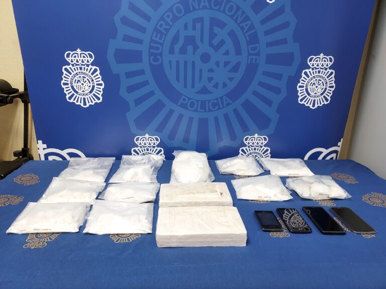 La Policía Nacional detiene a un importante narcotraficante que operaba en el sur de Madrid