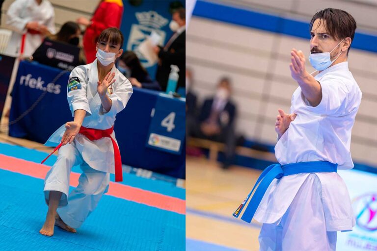 Damián Quintero y Sandra Sánchez se cuelgan el oro del Karate español en Leganés