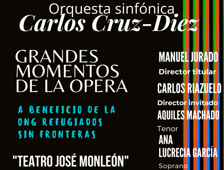 Leganés acoge la gala ‘Grandes momentos de la ópera’ en beneficio a los refugiados
