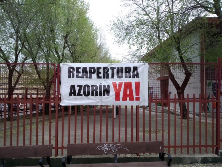 Ayuntamiento de Leganés responde ante la petición de reapertura del Centro Municipal Azorín