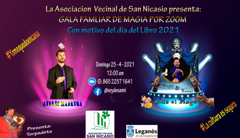 AGENDA | Disfruta de la Gala Familiar de Magia por Zoom