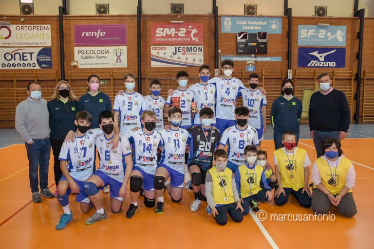 Voleibol | El Cadete Masculino se proclama líder de Madrid