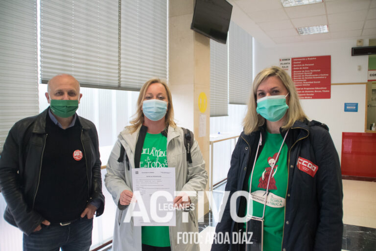 La Plataforma por la Escuela Pública registra dos mil firmas contra el cierre de aulas