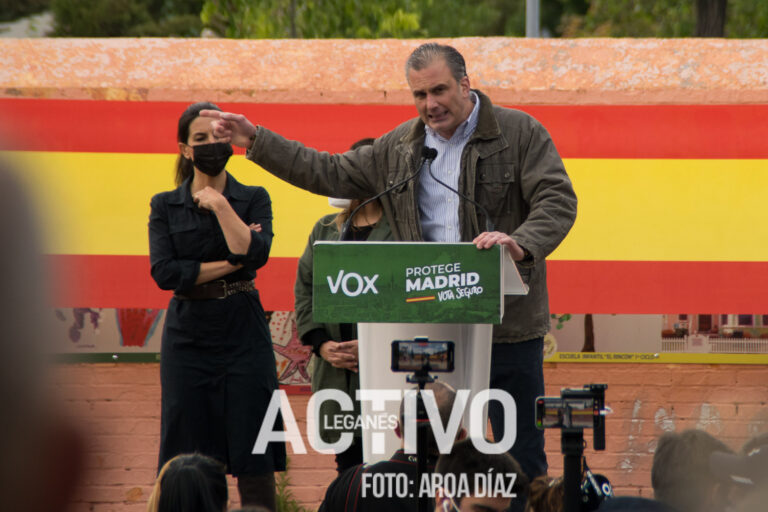 Javier Ortega-Smith (VOX) a PSOE y Podemos: «No os queremos en España»
